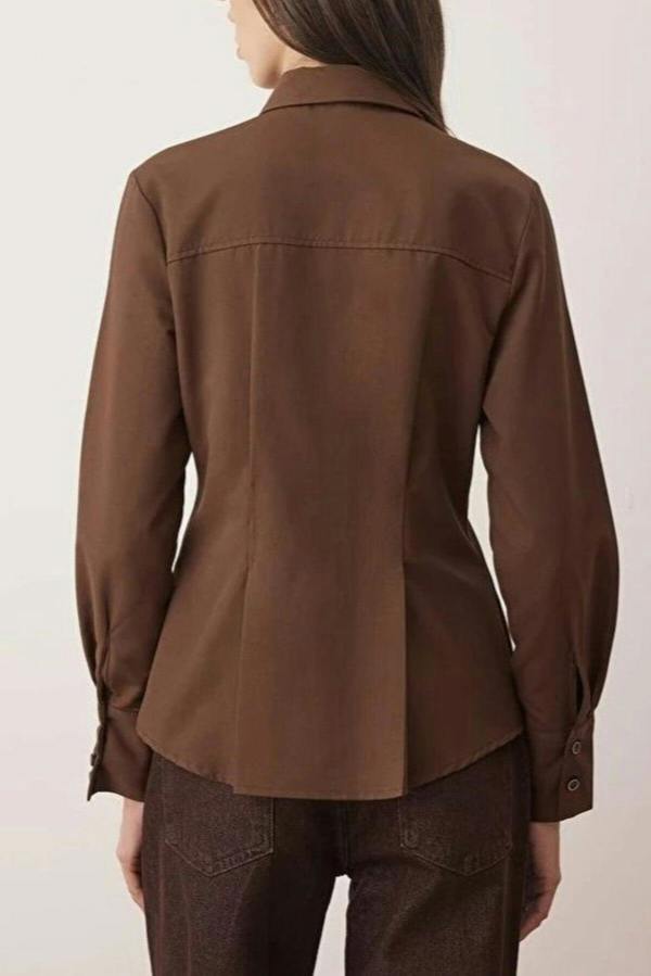 WOVCOR Zipper Detailed Shirt