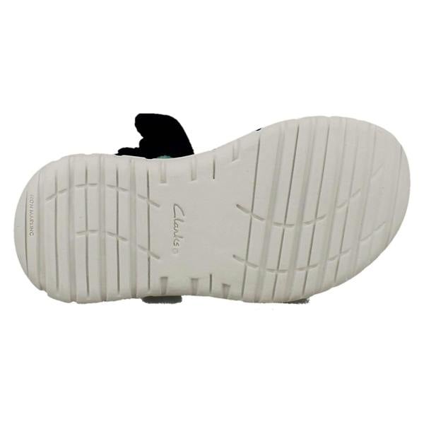 Clarks Kids Clarks Pattern Detailed Adjustable Sandals - Surfing Tide T