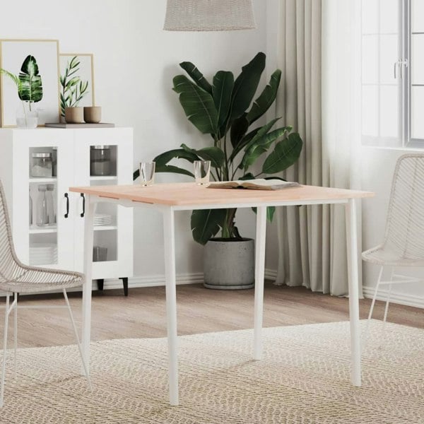Berkfield Table Top 80x80x1.5 cm Square Solid Wood Beech