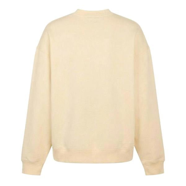 Lacoste Mens Paris Crew Neck Sweatshirt - Cream - 