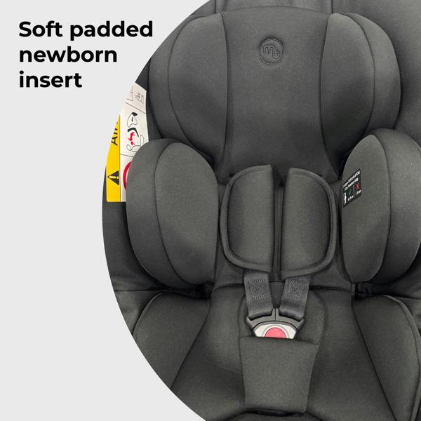 My Babiie MBCS02 i-Size Infant Carrier Car Seat and ISOFIX Base - Black