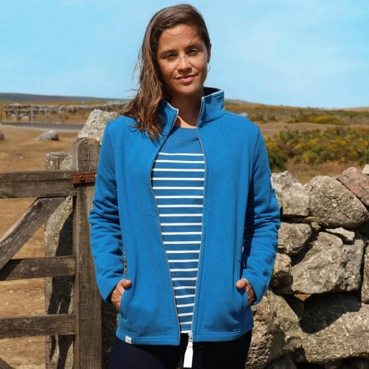 Lazy Jacks LJ33 - Ladies Full Zip Sweatshirt - Teal