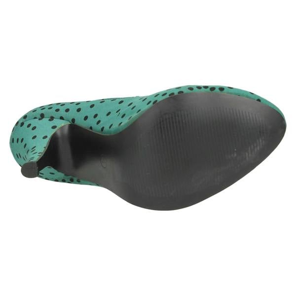 Anne Michelle Ladies Anne Michelle Polka Dot Court Shoes