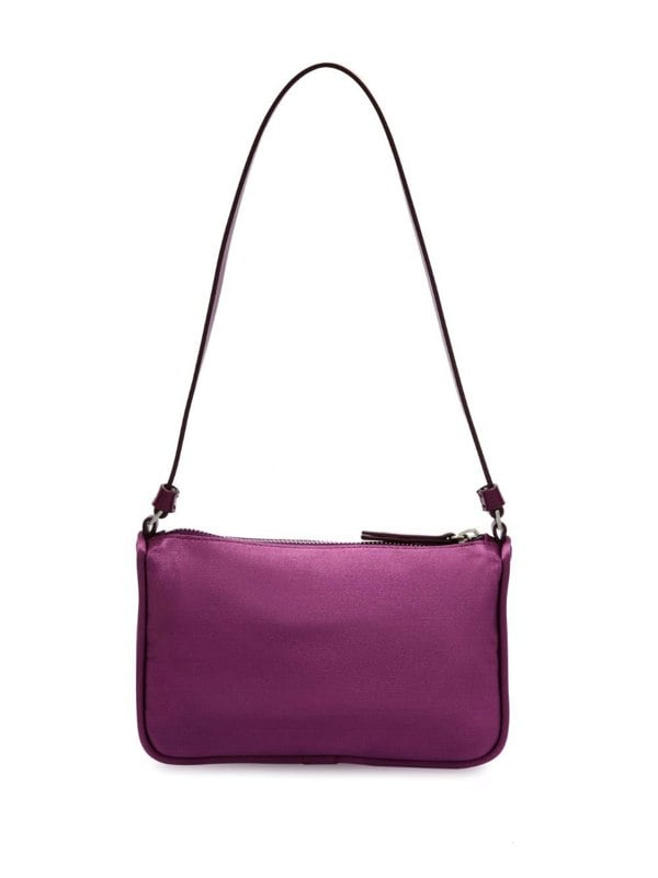Palm Angels Satin Palm Shoulder Bag Purple - Supplied FashionPALM ANGELS