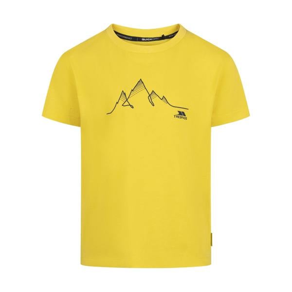 Trespass Boys Attie Quick Dry Jersey - Yellow