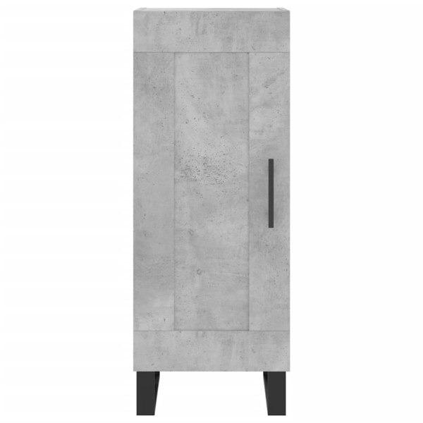 Berkfield Sideboard Concrete Grey 34.5x34x90 cm Engineered Wood