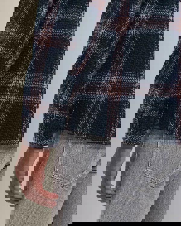 Larsson & Co Skagen - Multi Check Jersey Casual Overshirt