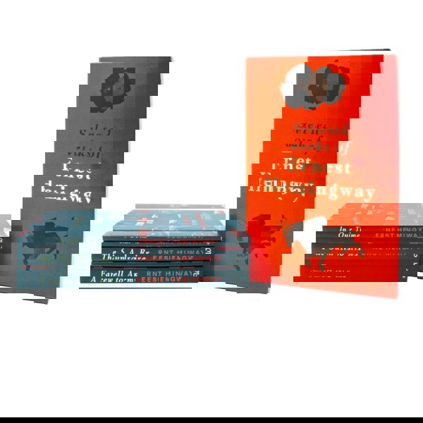 Selected Works of Ernest Hemingway 3 Books Set (In Our Time, The Sun Also Rises, A Farewell to Arms)