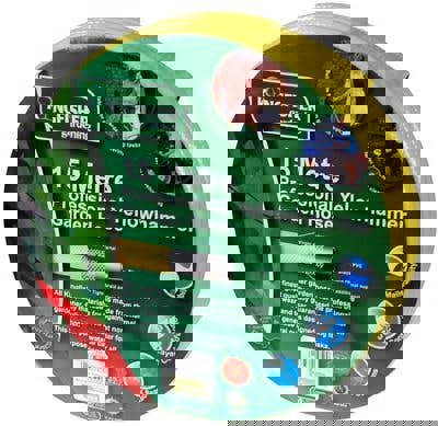 Samuel Alexander Pro Gold 15m Reinforced Professional Garden Hose Pipe Kink Resistant