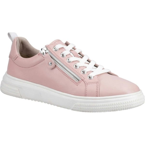 Hush Puppies Martha Leather Women's Pink Trainers