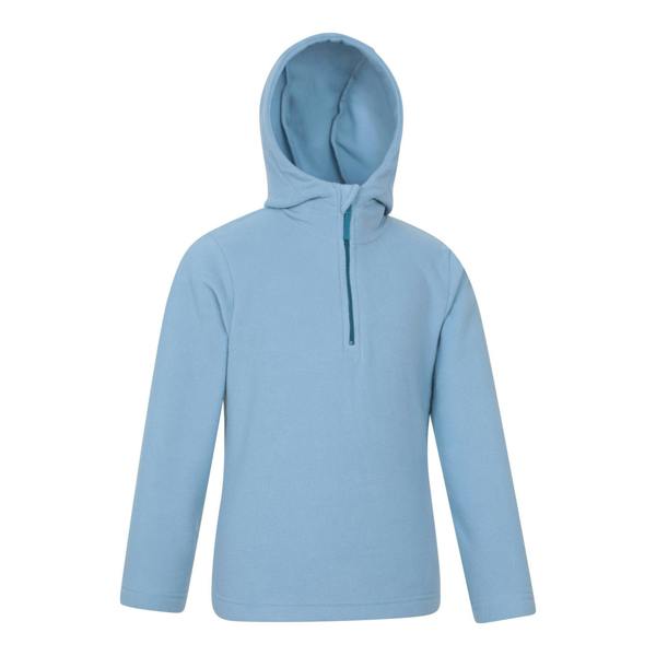 Mountain Warehouse Childrens/Kids Camber II Fleece Hoodie - Indigo - 