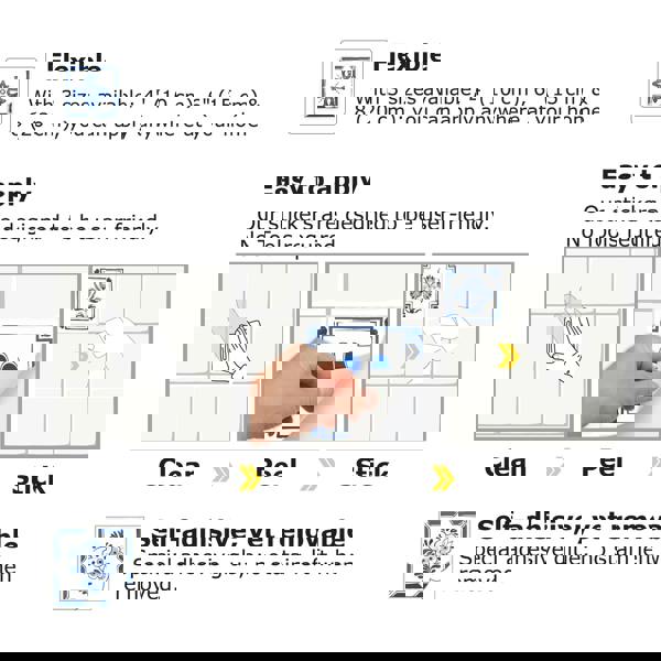 WT1528 - Dutch Blue Tiles Wall Stickers - 15 cm x 15 cm - 24 pcs.