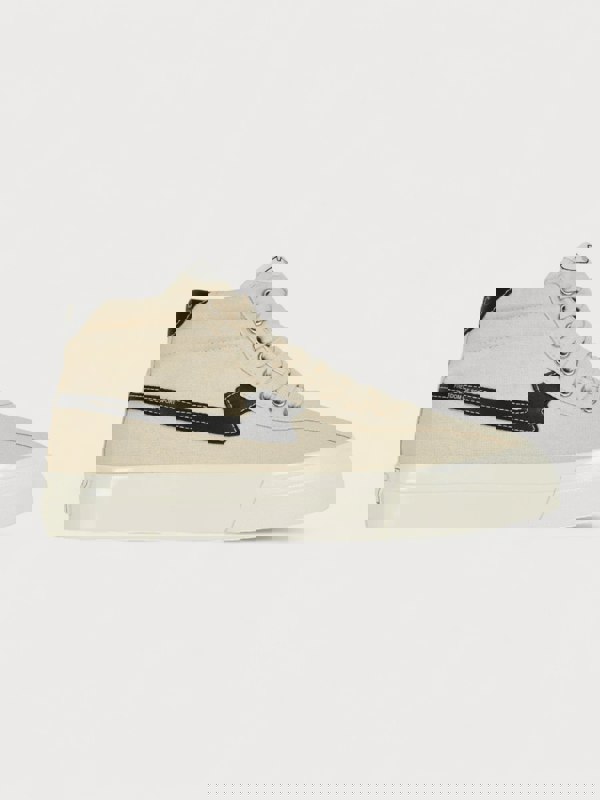 Stepney Workers Club Varden S - Strike Canvas Hi Tops Ecru Black - Supplied FashionStepney Workers Club