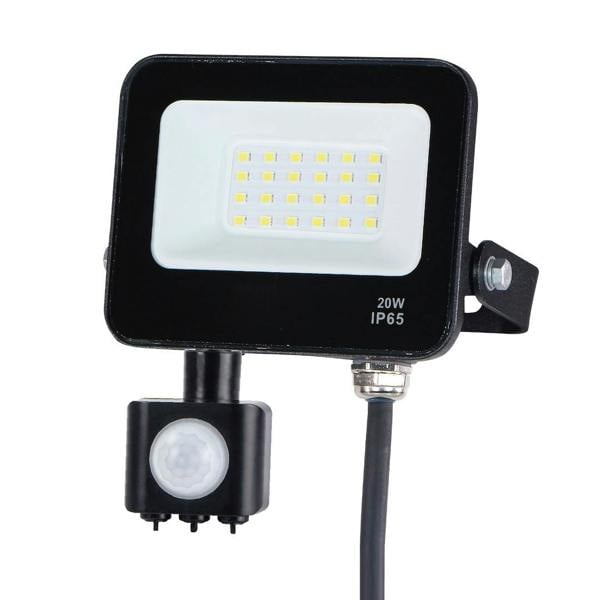 Milagro LED floodlight 20W 4000K PIR