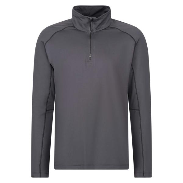 Regatta Professional Mens Core Stretch Half Zip Midlayer - Seal Grey