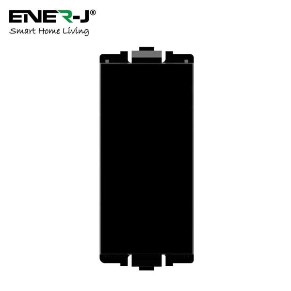 ENER-J 1 Gang Wireless Kinetic Switch, MK Logic Style, Black Body (PRO Series)