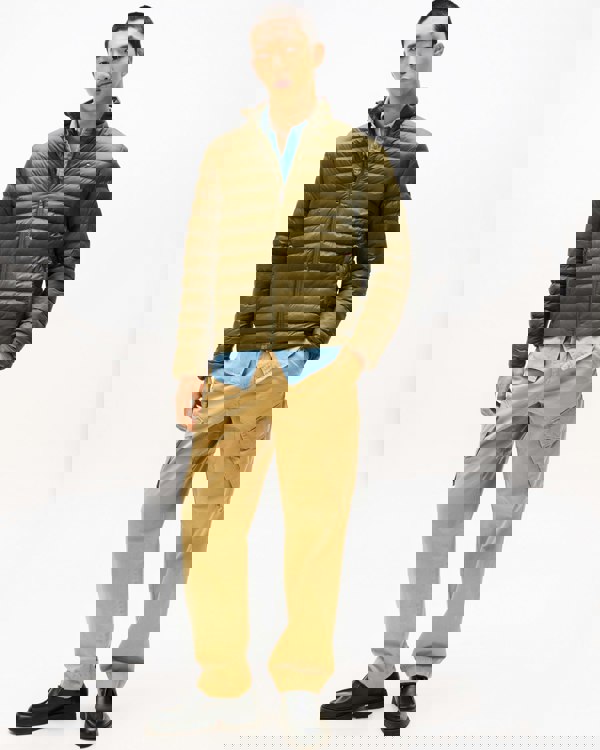 Tommy Hilfiger Packable Recycled Mens Water Repellent Jacket - Huntsman Green