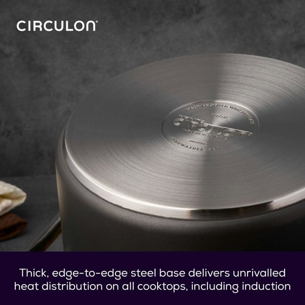 Circulon Infinite 24cm Non Stick Saute Pan With Lid Dishwasher Safe Easy Clean