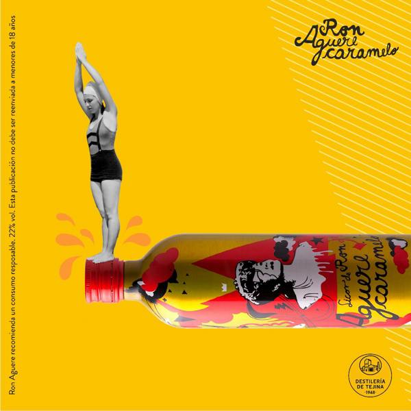 Ron Aguere Caramel Rum Banner