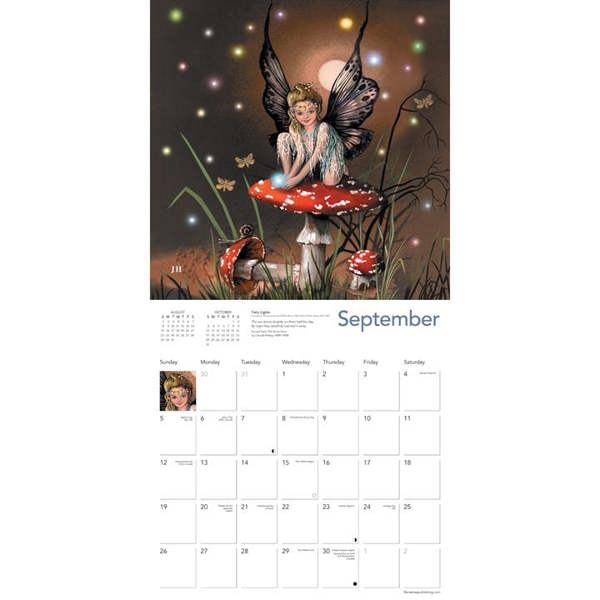 Fairyland Calendar 2027, Wall Calendars, Month To View, Art, Gift