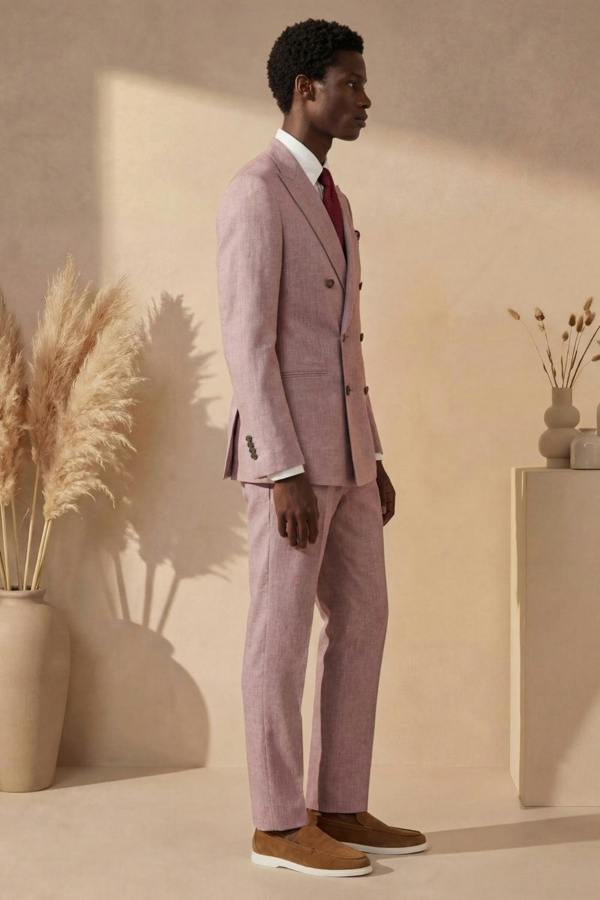 Harry Brown London Giacomo Slim Fit Suit Trousers