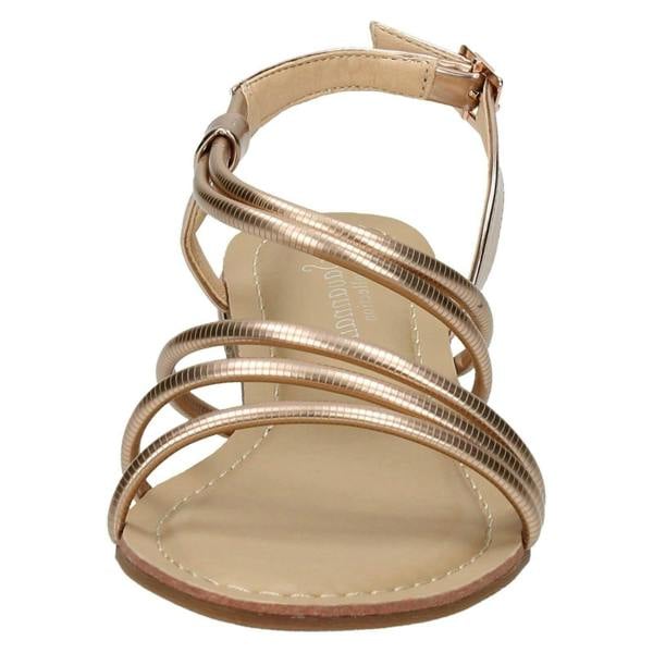 Savannah Ladies Savannah Flat Strappy Summer Sandals