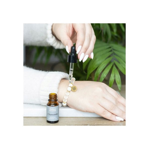 Serano Friendship Clear Quartz Essential Oil Bracelet