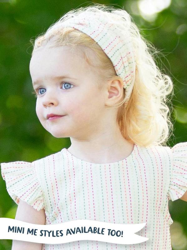 Kite Womens Organic Special Stripe Bandana Hairband