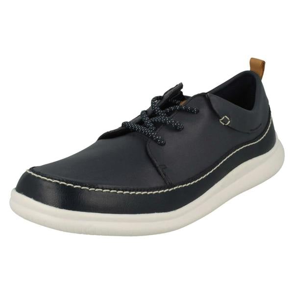 Clarks Boys Clarks Elasticated Lace Detailed Shoes Cloud Blaze