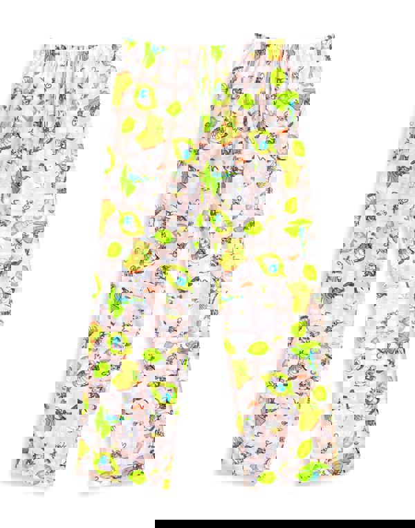 Disney Womens Blue Bugs Life Short Sleeve Long Leg Pyjama Set