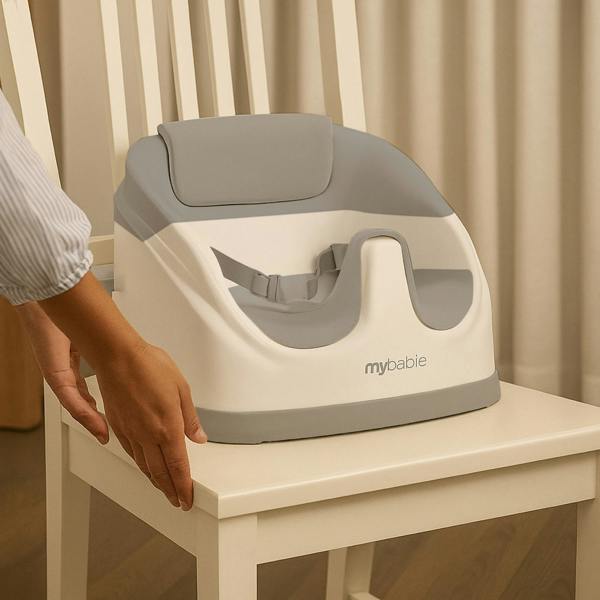 My Babiie MBHCB 2-in-1 Baby Booster Seat - Grey
