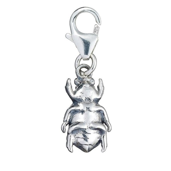 Beetle Silver Charm - MYLEE London