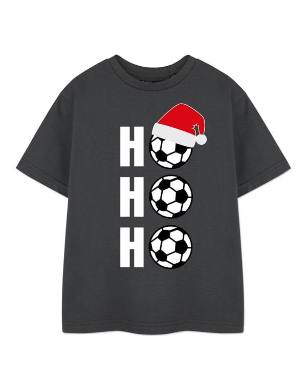 Show Me The Merch Unisex Grey Ho Ho Ho Short Sleeved T-Shirt