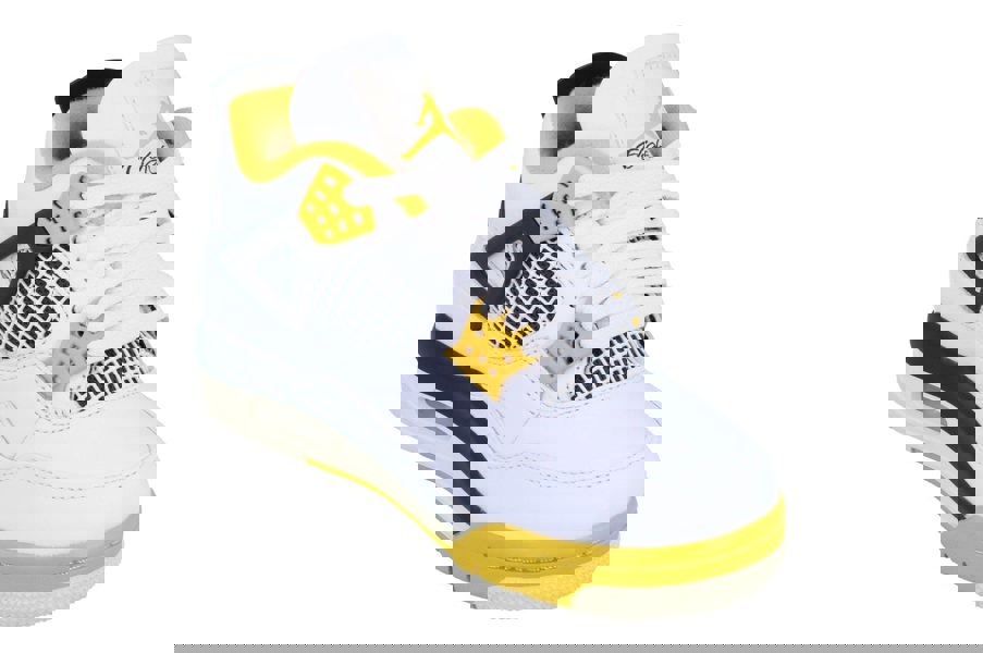 Nike Air Jordan 4 Retro Womens Trainers Aq9129  101 - White Coconut Milk 101 - Photo 3