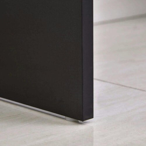 Bobobiy Computer Desk with Sliding Keyboard Tray Storage Drawer Shelf Home Office Workstation Black