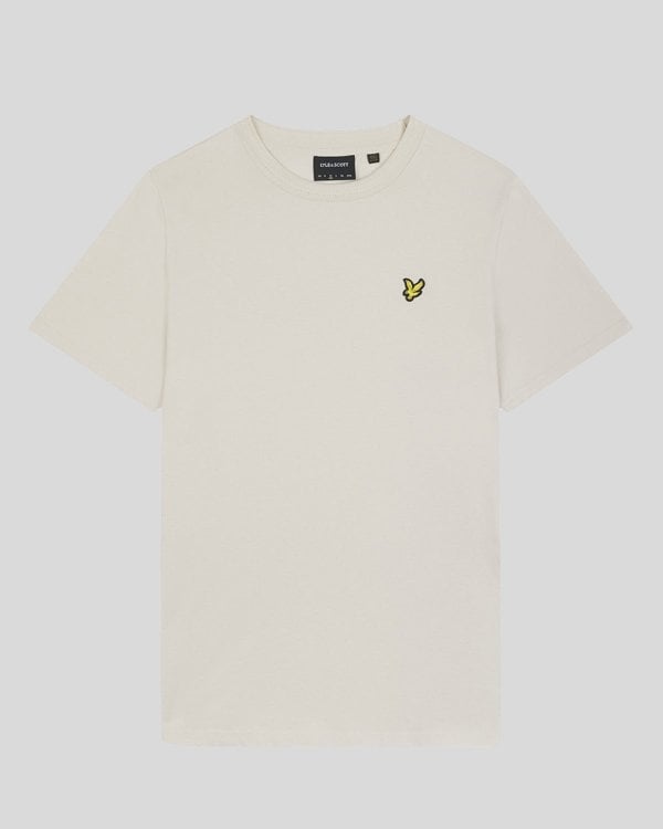 Lyle & Scott Rally Tipped T-Shirt - Cream