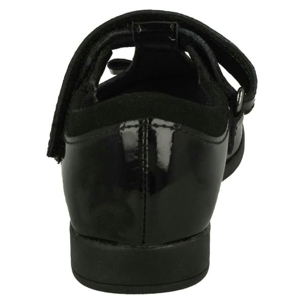 Clarks Girls Clarks Bow Detailed School Shoes Scala Hope