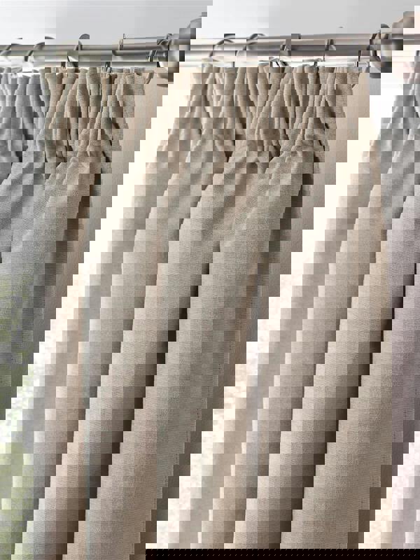 Luxury Living Chenille Blackout Pencil Pleat Top Curtains