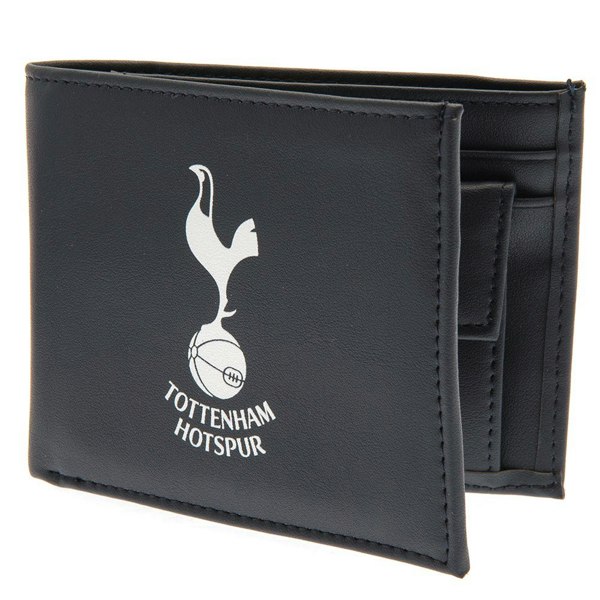 Tottenham Hotspur FC Crest PU Wallet - Black/White