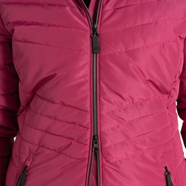 Dare 2B Women's Striking IV Mid Length Padded Jacket - Hydrangea Pink