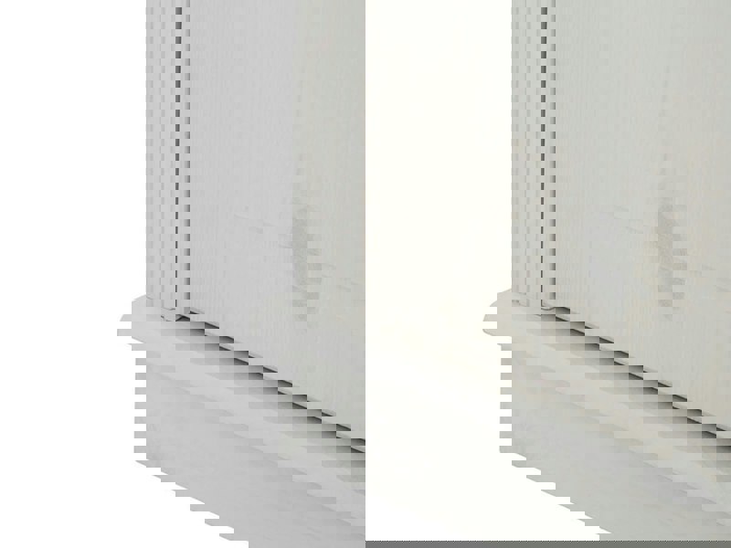 Dorel Home Anita Wall Unit 5 white lacquer