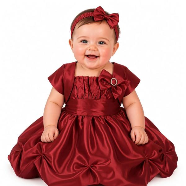 Cinda Party Dress with Bloomers and Bolero