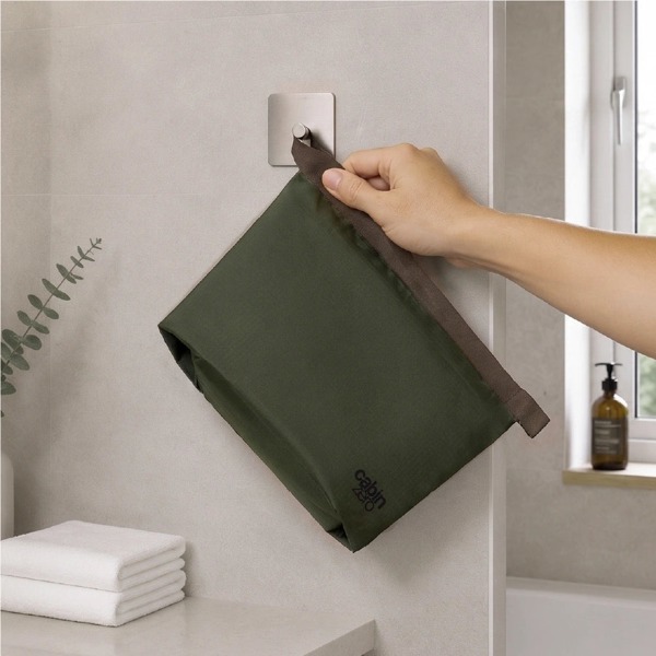 CabinZero Ultralight Wash Pouch 3.5L, Self Standing Design and Water Resistant Coating, Toiletry Bag