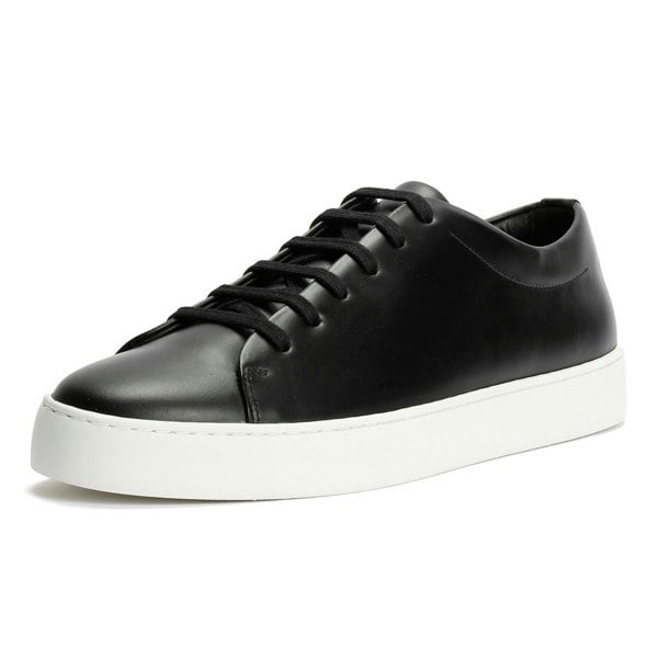 JAK Royal Leather Men's Black Trainers