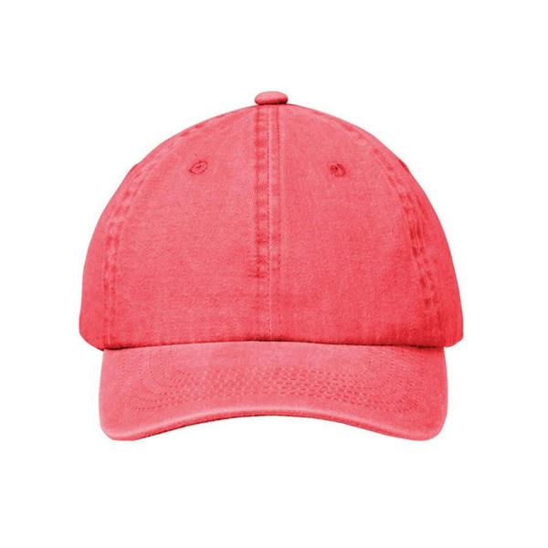 MidOcean Unisex Adult Beau 6 Panel Baseball Cap - Red - 