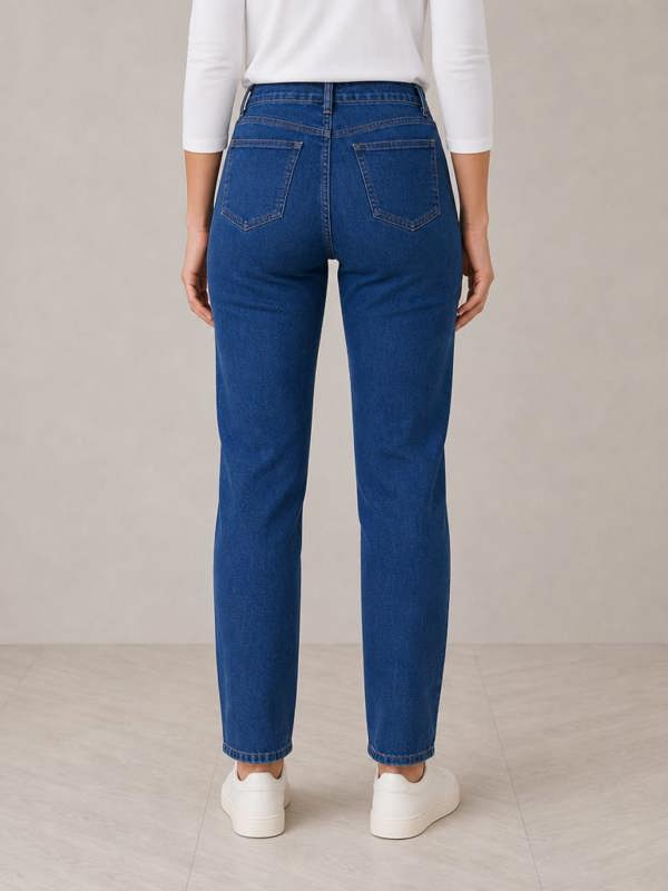 PennyPlain 5 Pocket Denim - Blue Wash Short