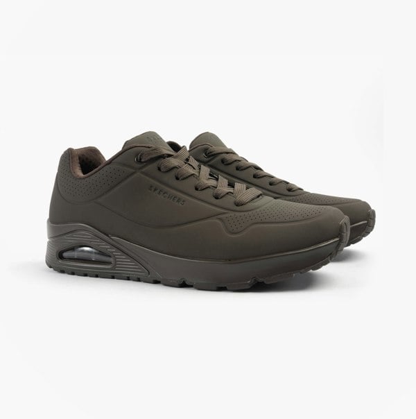 Skechers UNO - STAND ON AIR Mens Trainers Chocolate
