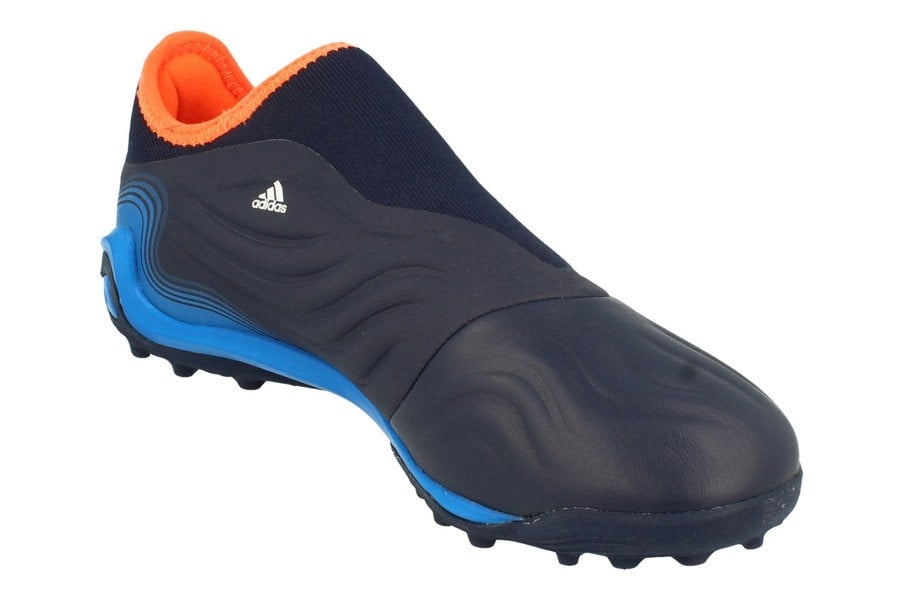 Adidas Copa Sense.3 Ll Tf Mens Football Boots Trainers  GW7396 - Navy Blue White Orange Gw7396 - Photo 3