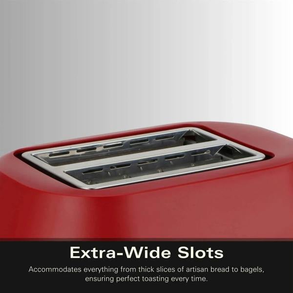 Hamilton Beach Ella 2 Slice Toaster - Matte Red