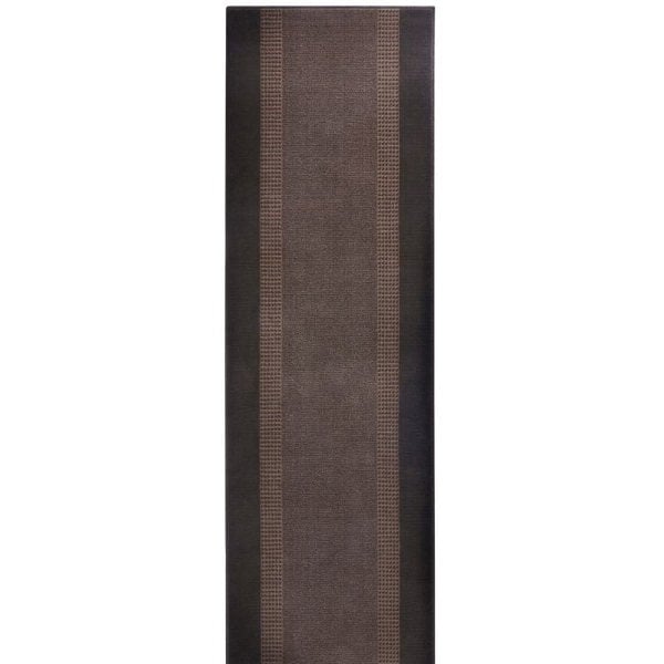 Designer Velours Brown Runner “Band” – Classic Elegance